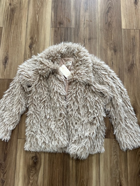 Mia Joy Jackets & Blazers - Mia Joy women’s maraline Faux Fur Jacket size XS NWT